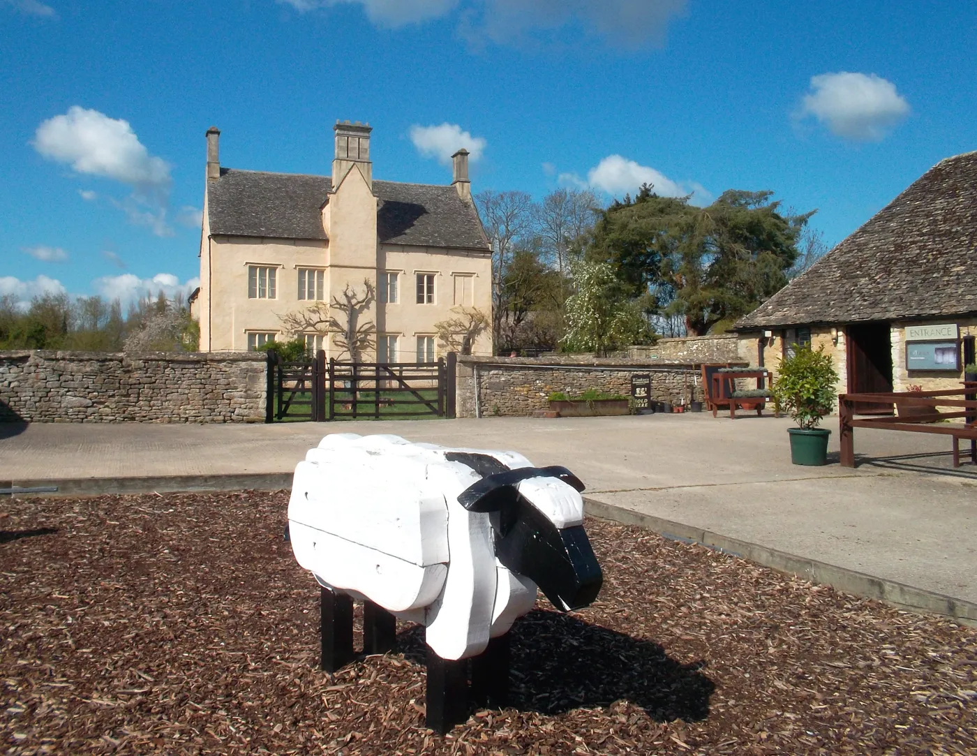 Cogges Manor House, Witney, which becomes Dracula's castle for the farm's Halloween from 22 October to 1 November